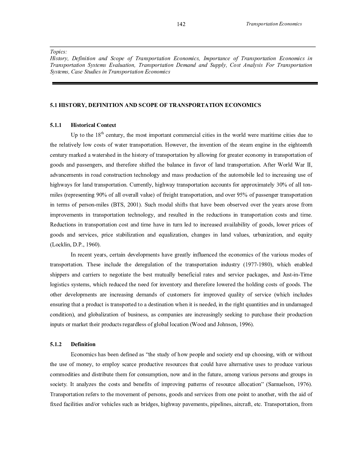 Preview image for Transport economics